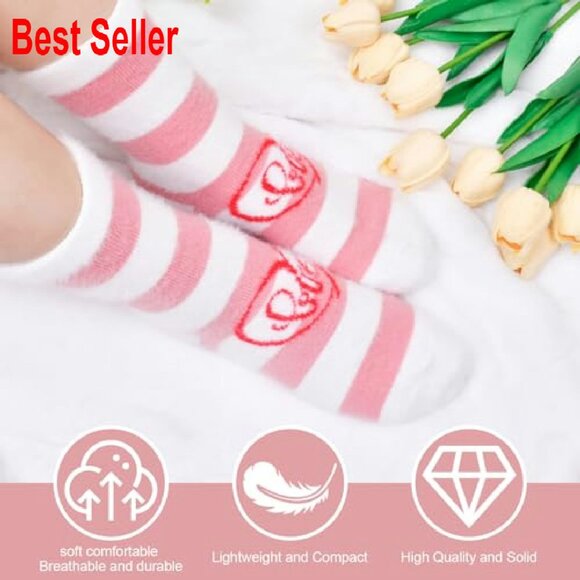 Fuzzy Socks Women Cozy Fluffy Warm Slipper Socks Gift Set 5 Pairs - Picture 4 of 8